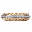 Two-Tone Ladies Fashion Diamond Ring