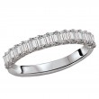 Tesoro Diamond Half Eternity Band