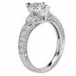 Lab Grown Diamond Vintage Semi-Mount Diamond Ring