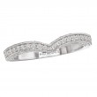 Lab Grown Diamond Curved Wedding Band