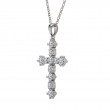 Diamond Cross Pendant