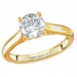 Solitaire Semi-Mount Engagement Ring