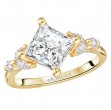 Diamond Semi-Mount Engagement Ring