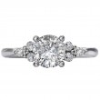 Diamond Semi-Mount Engagement Ring