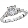 Diamond Semi-Mount Engagement Ring