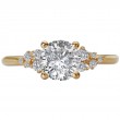 Lab Grown Diamond Diamond Semi-Mount Engagement Ring