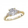 Lab Grown Diamond Diamond Semi-Mount Engagement Ring