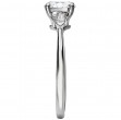 Diamond Semi-Mount 3-Stone Engagement Ring