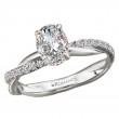 Lab Grown Diamond Semi-Mount Diamond Engagement Ring