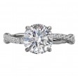 Semi-Mount Diamond Engagement Ring