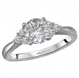 Diamond Semi-Mount Engagement Ring