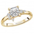 Diamond Semi-Mount Engagement Ring