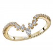 14kt Yellow Gold Diamond Wedding Band