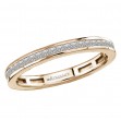 Diamond Straight Wedding Band