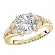 Split Shank Semi-Mount Diamond Engagement Ring