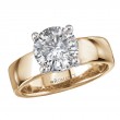 Bold Band Semi-Mount Diamond Engagement Ring