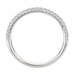 Diamond Straight Front Diamond Ring