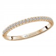Straight Front Diamond Wedding Band