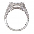 Milgrain Design Semi-Mount Diamond Engagement Ring