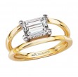 Split Shank Diamond Engagement Ring