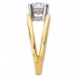 Split Shank Diamond Engagement Ring