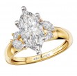 Semi-Mount Diamond Engagement Ring