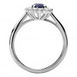 Sapphire and Diamond Ring