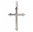 White Gold Cross Pendant