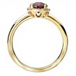 Ladies Fashion Gem-Stone and Diamond Ring