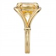 14kt Gold Honey Quartz Ring