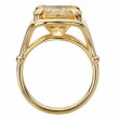 14kt Gold Honey Quartz Ring