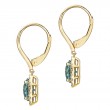 Ladies Fashion Gemstone Earrings