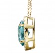 Ladies Fashion Gemstone and Diamond Pendant
