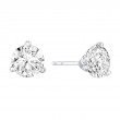 14KW 1/2ctw Lab Grown Diamond Stud Earrings