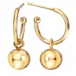 Italian Gold Plated Hoops