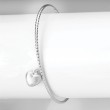 Italian Sterling Silver Heart Charm Bracelet