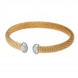 Italian Gold Plated Sterling Silver Bracelet