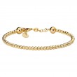Italian Gold Plated Bead Bangle