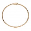 Italian Gold Plated Bypass Bangle
