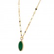 Italian Gold Plated Sterling Silver Necklace