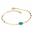 Italian Gold Plated Sterling Silver Bracelet