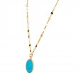 Italian Gold Plated Sterling Silver Necklace