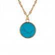 Italian Gold Plated Sterling Silver Necklace
