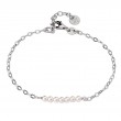 Italian Rhodium Plated Sterling Silver Bracelet