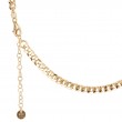 Gold Plated Toggle Curb Necklace