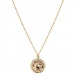 Italian Coin Medallion Necklace