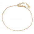 Sterling Silver Gold Plated Pearl Bracelet