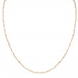Italian Gold Plated Pearl Necklace