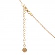 Italian Gold Plated Bead Necklace