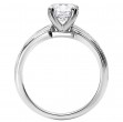 Diamond Solitaire Semi-Mount Engagement Ring